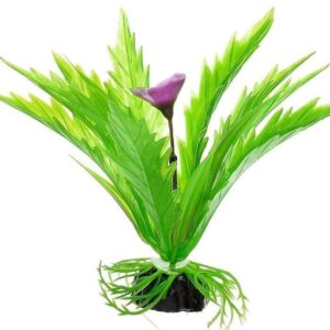Пластиковое растение Barbus 10см микс (1)